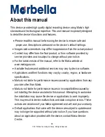 Preview for 11 page of Maka Technologies Marbella RX1 User Manual