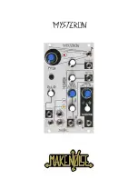 Make Noise Mysteron User Manual предпросмотр