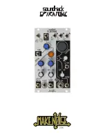 Предварительный просмотр 1 страницы Make Noise Soundhack SPIRATONE Manual