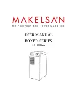 MAKELSAN BOXER BX3310 User Manual preview
