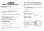MAKELSAN Lion X 650 User Manual preview