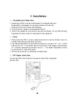 Предварительный просмотр 8 страницы MAKELSAN POWERPACK PLUS SERIES User Manual