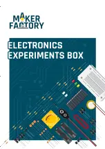 Maker Factory ELECTRONICS EXPERIMENTS BOX Manual preview