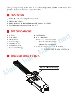 Предварительный просмотр 2 страницы Maker Hart EU-ONE Owner'S Manual