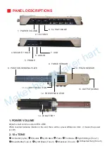 Предварительный просмотр 4 страницы Maker Hart EU-ONE Owner'S Manual