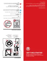 Предварительный просмотр 1 страницы MakerBot Replicator Mini Compact Getting Started