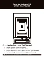 MakerBot Replicator Z18 Quick Start Manual preview