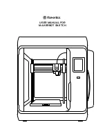 MakerBot Sketch User Manual предпросмотр