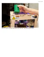 Предварительный просмотр 4 страницы MakerBot Thing-O-Matic Quick Start Manual