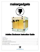 makergadgets Adelina Instruction Manual предпросмотр