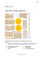 Preview for 3 page of MakeXchange Paper Airplane Launcher Kit Assembly & Instruction Manual