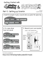 Makey Makey Scratch Getting Started preview