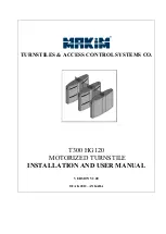 Preview for 1 page of Makim T300 HG120 Installation And User Manual