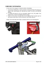 Preview for 11 page of MAKINEX DPC-2200 Operator'S Manual