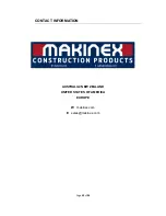 Предварительный просмотр 43 страницы MAKINEX DPW-2500 Operator'S Manual