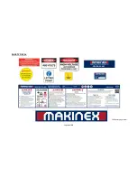 Preview for 10 page of MAKINEX GEN-16P-US-208 Operator'S Manual