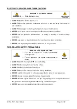 Preview for 7 page of MAKINEX GEN-23P-AU Operator'S Manual