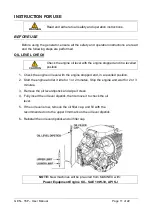 Preview for 13 page of MAKINEX GEN-23P-AU Operator'S Manual