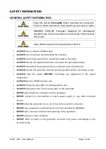 Preview for 5 page of MAKINEX GEN-32P Operator'S Manual