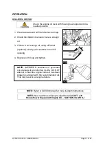 Preview for 13 page of MAKINEX GEN-9P-US-240 Operator'S Manual