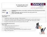 Preview for 2 page of MAKINEX Jackhammer Trolley Operation And Safety Manual