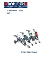 Preview for 1 page of MAKINEX JHT Operator'S Manual