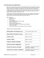 Предварительный просмотр 9 страницы MAKINEX MS-100 Operator'S Manual
