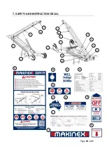 Preview for 30 page of MAKINEX PHT-40 Operator'S Manual