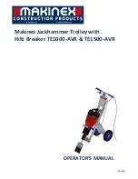 Предварительный просмотр 1 страницы MAKINEX TE1000-AVR Operator'S Manual