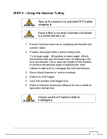 Preview for 23 page of MAKINEX TE1000-AVR Operator'S Manual