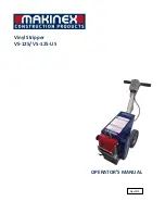 MAKINEX VS-125-US Operator'S Manual preview