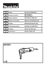 Предварительный просмотр 1 страницы Makita 0088381015448 Instruction Manual