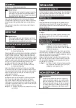 Preview for 13 page of Makita 0088381015448 Instruction Manual