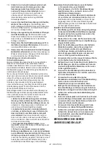 Предварительный просмотр 24 страницы Makita 0088381034579 Instruction Manual