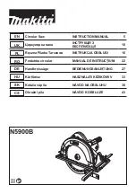 Preview for 1 page of Makita 0088381052382 Instruction Manual