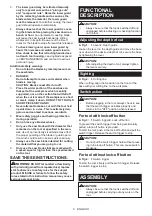 Preview for 6 page of Makita 0088381056519 Instruction Manual