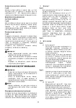 Предварительный просмотр 39 страницы Makita 0088381063302 Instruction Manual