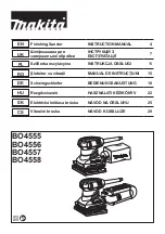 Preview for 1 page of Makita 0088381081719 Instruction Manual