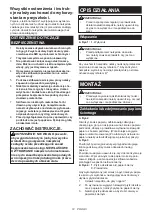 Preview for 12 page of Makita 0088381081719 Instruction Manual