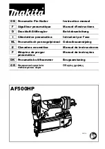 Preview for 1 page of Makita 0088381092876 Instruction Manual