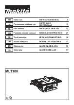 Preview for 1 page of Makita 0088381099066 Instruction Manual