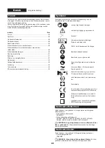 Preview for 48 page of Makita 0088381424783 Original Instruction Manual