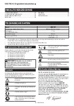 Preview for 29 page of Makita 0088381572132 Original Instruction Manual