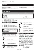 Preview for 41 page of Makita 0088381572132 Original Instruction Manual