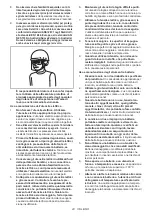 Preview for 43 page of Makita 0088381572132 Original Instruction Manual