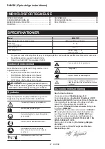 Preview for 87 page of Makita 0088381572132 Original Instruction Manual