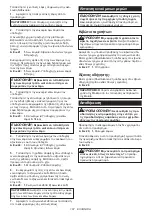 Preview for 107 page of Makita 0088381572132 Original Instruction Manual