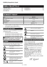 Preview for 139 page of Makita 0088381572132 Original Instruction Manual