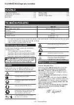 Preview for 272 page of Makita 0088381572132 Original Instruction Manual