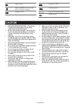 Preview for 5 page of Makita 0088381579117 Instruction Manual